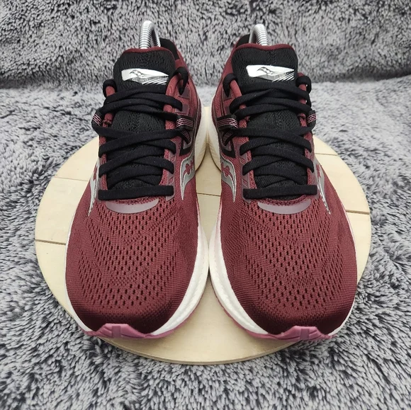 NEW Saucony Triumph 20 Sundown Rose Running Sneaker Women's Size 8.5 W - Picture 3 of 9